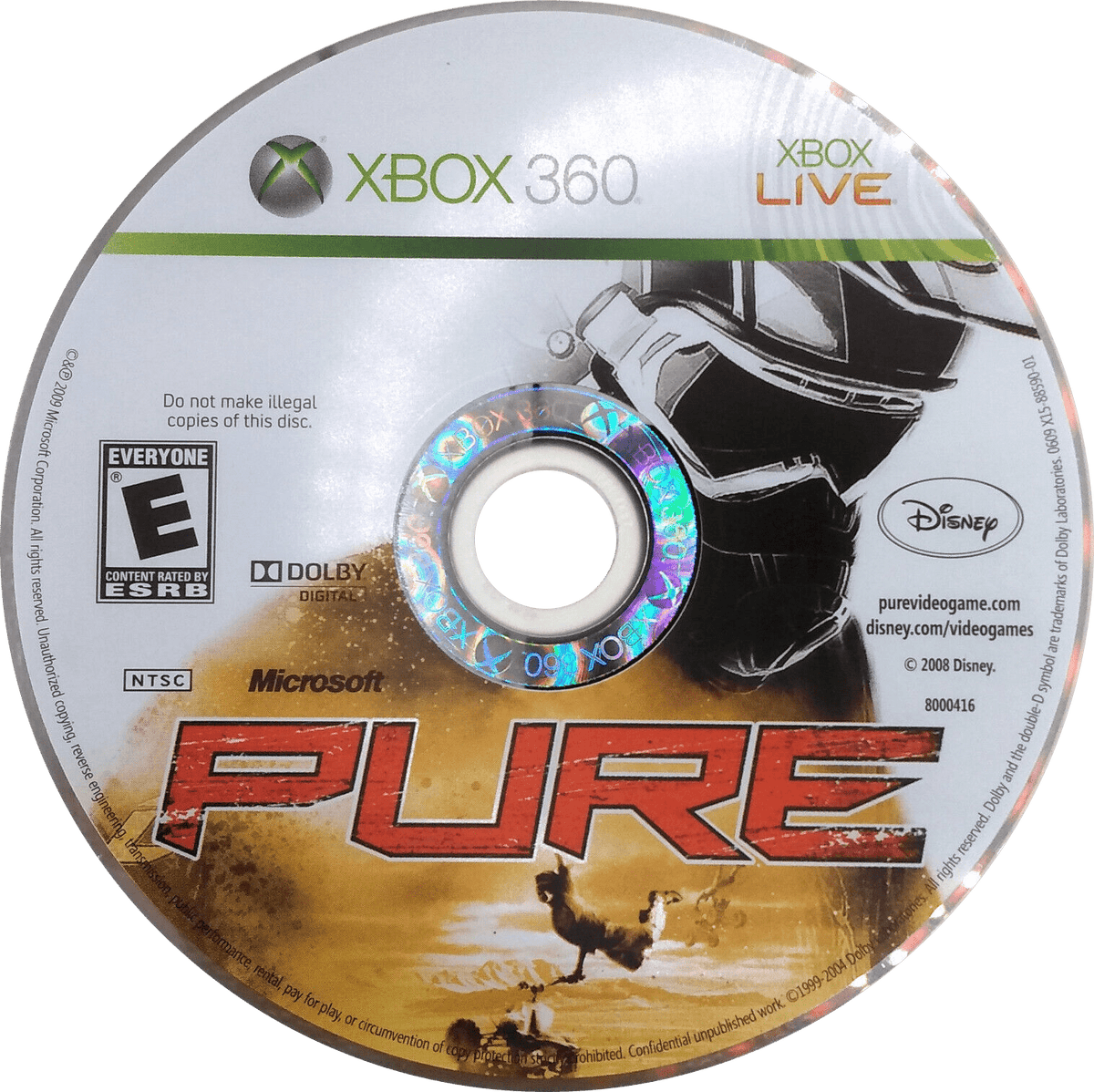 
Pure | Xbox 360 | game disc/cartridge 1
