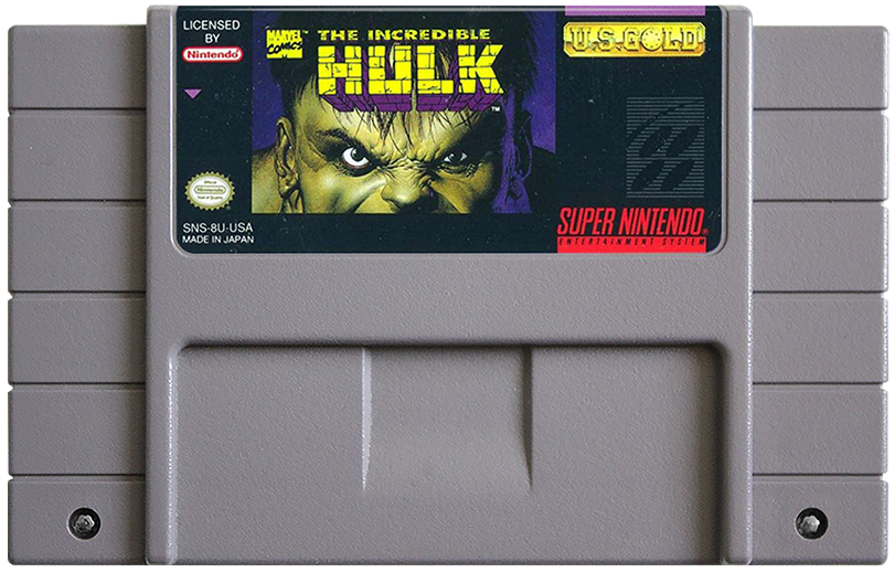 
The Incredible Hulk | SNES | game disc/cartridge 1