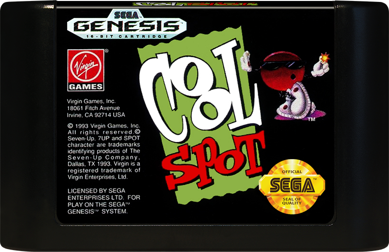 
Cool Spot | Genesis | game disc/cartridge 1