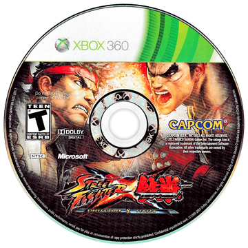 
Street Fighter X Tekken | Xbox 360 | game disc/cartridge 1 | Region: North America | Source: LaunchBox
