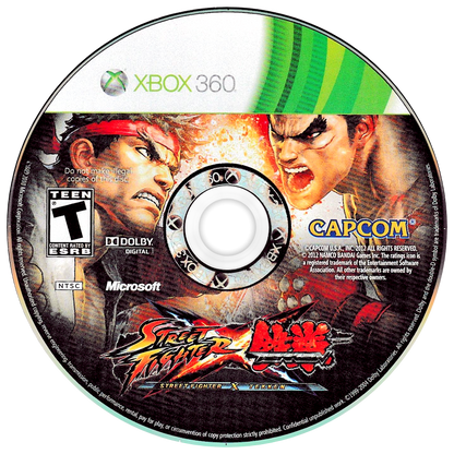 
Street Fighter X Tekken | Xbox 360 | game disc/cartridge 1 | Region: North America | Source: LaunchBox