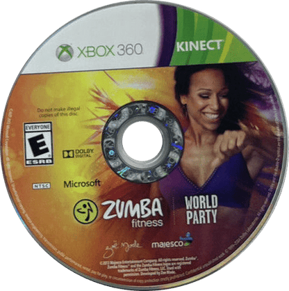 
Zumba Fitness: World Party | Xbox 360 | game disc/cartridge 1 | Region: North America | Source: LaunchBox
