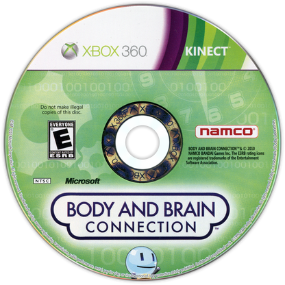 
Body and Brain Connection | Xbox 360 | game disc/cartridge 1 | Region: North America | Source: LaunchBox