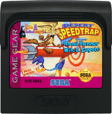 
Desert Speedtrap starring Road Runner and Wile E. Coyote | Game Gear | game disc/cartridge 1