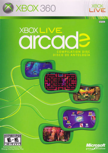 
Xbox Live Arcade Compilation Disc | Xbox 360 | game disc/cartridge 1 | Region: North America | Source: LaunchBox
