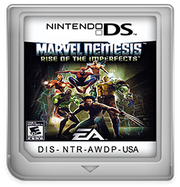 
Marvel Nemesis: Rise of the Imperfects | Nintendo DS | game disc/cartridge 1