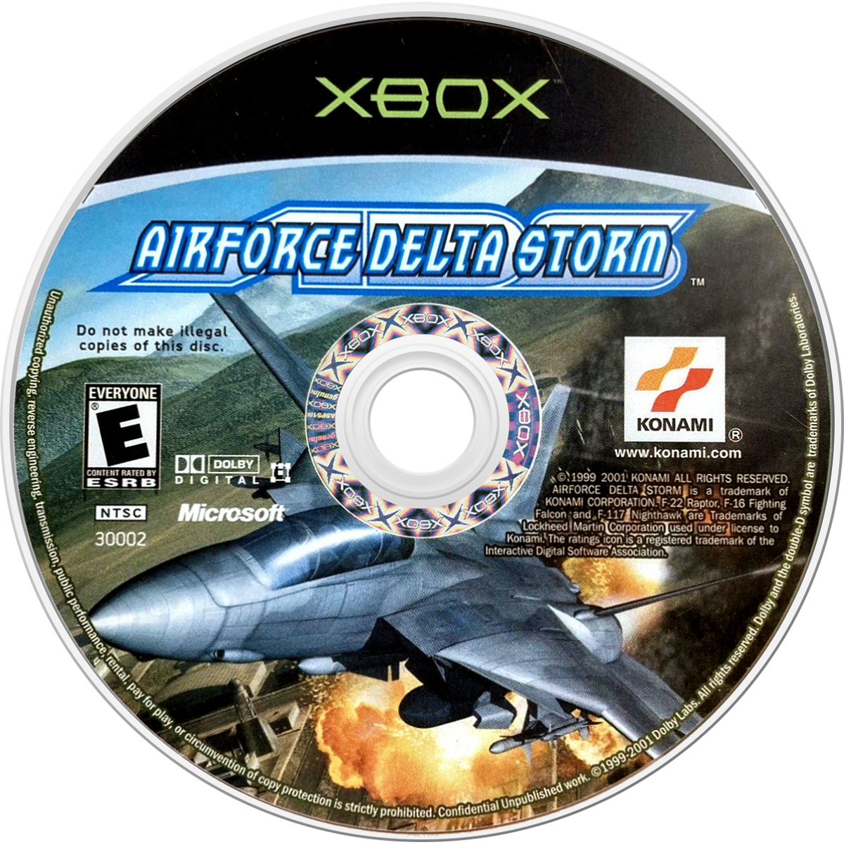 
AirForce Delta Storm | Xbox | game disc/cartridge 1