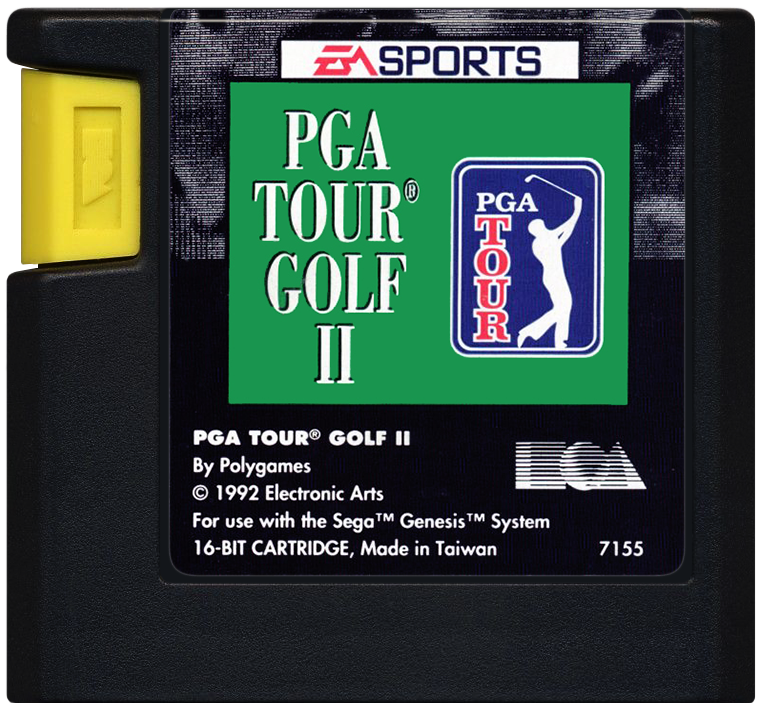 PGA Tour Golf II | Genesis | game disc/cartridge 1