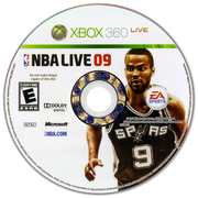 
NBA Live 09 | Xbox 360 | game disc/cartridge 1 | Region: North America | Source: LaunchBox