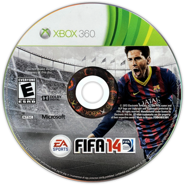 
FIFA 14 | Xbox 360 | game disc/cartridge 1 | Region: North America | Source: LaunchBox