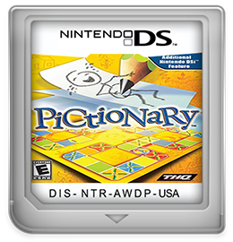 
Pictionary | Nintendo DS | game disc/cartridge 1
