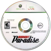 
Burnout: Paradise | Xbox 360 | game disc/cartridge 1