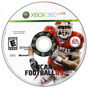 
NCAA Football 09 | Xbox 360 | game disc/cartridge 1 | Region: North America | Source: LaunchBox