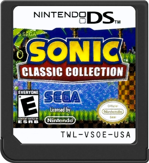 
Sonic Classic Collection | Nintendo DS | game disc/cartridge 1