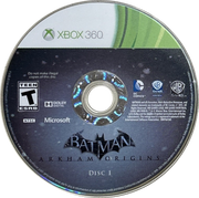 
Batman: Arkham Origins | Xbox 360 | game disc/cartridge 1