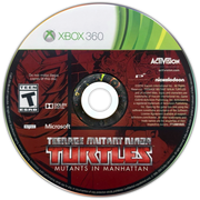 
Teenage Mutant Ninja Turtles: Mutants in Manhattan | Xbox 360 | game disc/cartridge 1