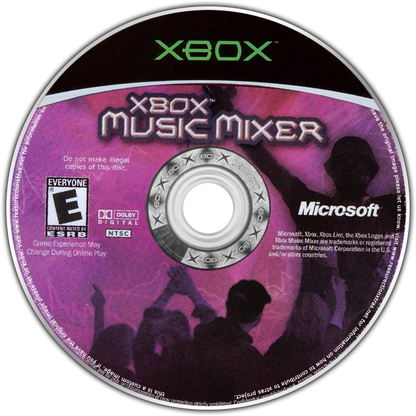 
Xbox Music Mixer | Xbox | game disc/cartridge 1 | Region: North America | Source: LaunchBox