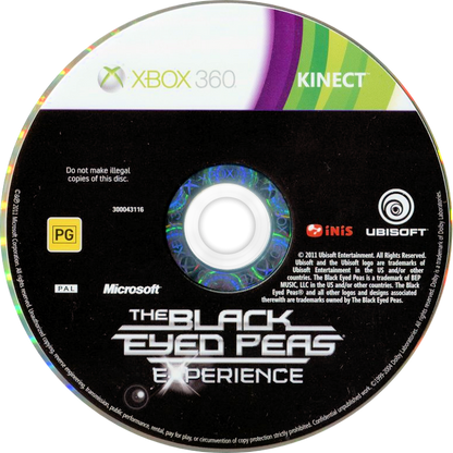 
The Black Eyed Peas Experience | Xbox 360 | game disc/cartridge 1 | Region: North America | Source: LaunchBox