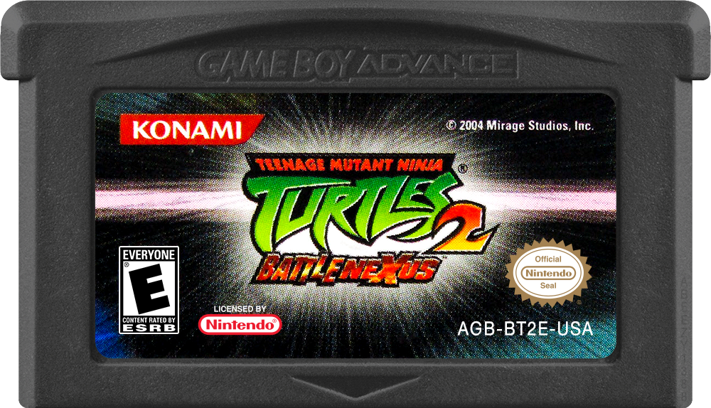 Teenage Mutant Ninja Turtles 2: Battle Nexus | Game Boy Advance | game disc/cartridge 1