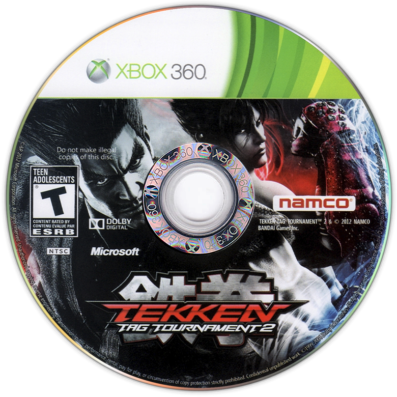 
Tekken Tag Tournament 2 | Xbox 360 | game disc/cartridge 1