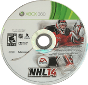 
NHL 14 | Xbox 360 | game disc/cartridge 1 | Region: North America | Source: LaunchBox