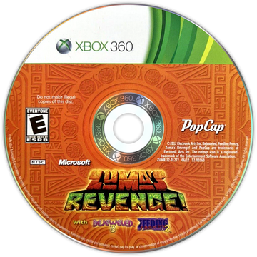 
Zuma's Revenge! | Xbox 360 | game disc/cartridge 1 | Region: North America | Source: LaunchBox