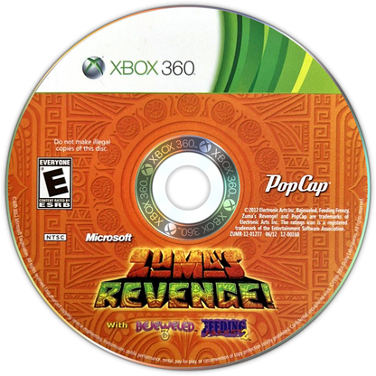 
Zuma's Revenge! | Xbox 360 | game disc/cartridge 1 | Region: North America | Source: LaunchBox