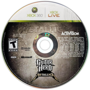 
Guitar Hero: Metallica | Xbox 360 | game disc/cartridge 1