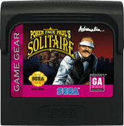 
Poker Face Paul's Solitaire | Game Gear | game disc/cartridge 1