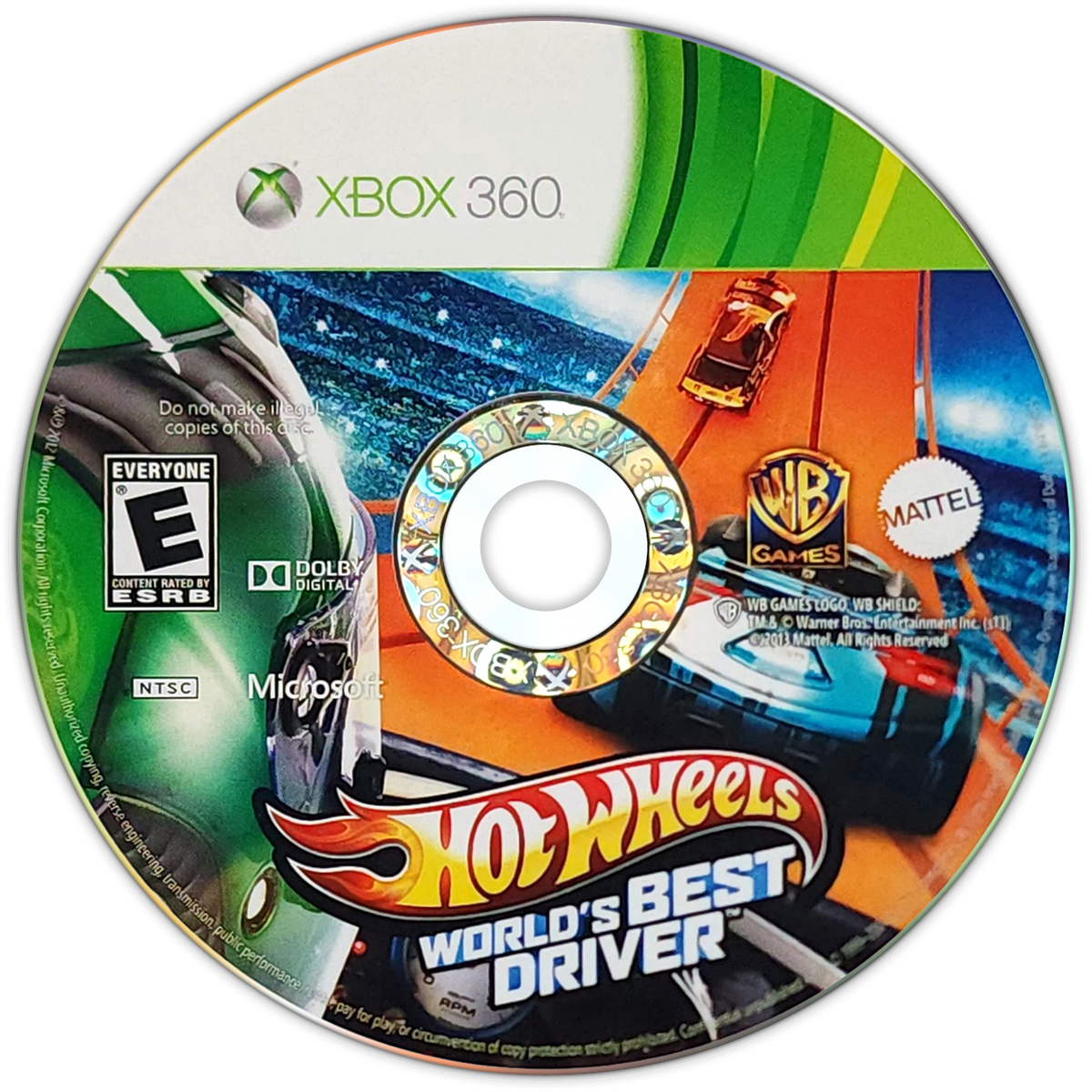 
Hot Wheels: World's Best Driver | Xbox 360 | game disc/cartridge 1