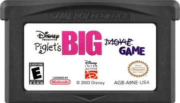 
Piglet's Big Game | Game Boy Advance | game disc/cartridge 1