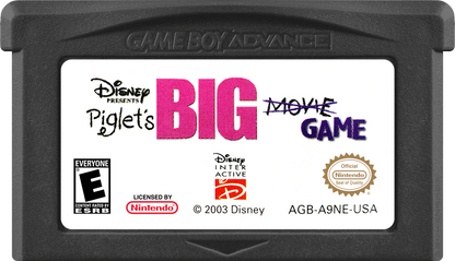 
Piglet's Big Game | Game Boy Advance | game disc/cartridge 1