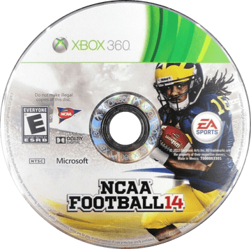 
NCAA Football 14 | Xbox 360 | game disc/cartridge 1 | Region: North America | Source: LaunchBox