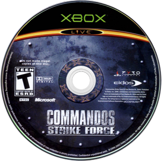 
Commandos: Strike Force | Xbox | game disc/cartridge 1