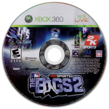 
The Bigs 2 | Xbox 360 | game disc/cartridge 1