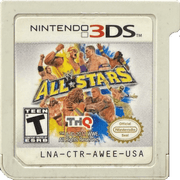 
WWE All Stars | Nintendo 3DS | game disc/cartridge 1 | Region: North America | Source: LaunchBox