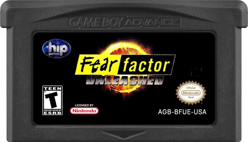 
Fear Factor: Unleashed | Game Boy Advance | game disc/cartridge 1