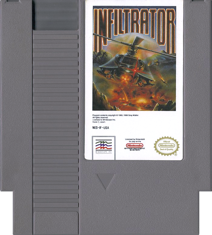 
Infiltrator | NES | game disc/cartridge 1