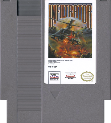 
Infiltrator | NES | game disc/cartridge 1