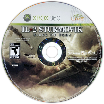 
IL-2 Sturmovik: Birds of Prey | Xbox 360 | game disc/cartridge 1