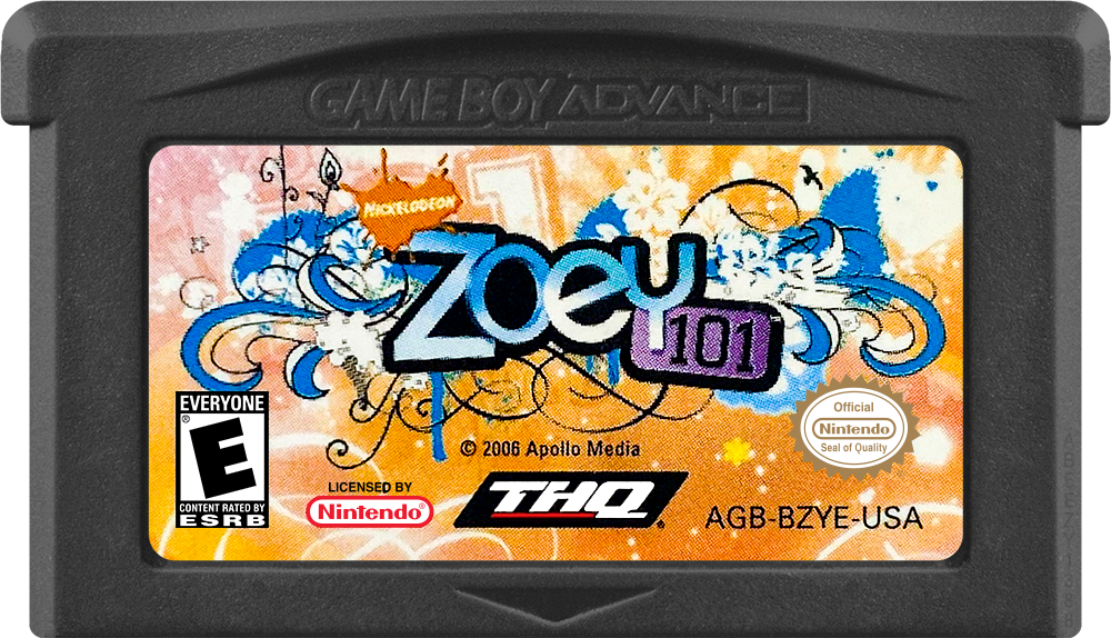 
Zoey 101 | Game Boy Advance | game disc/cartridge 1 | Region: North America | Source: LaunchBox