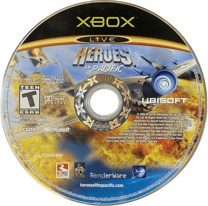 
Heroes of the Pacific | Xbox | game disc/cartridge 1 | Region: North America | Source: LaunchBox