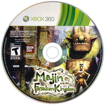 
Majin and the Forsaken Kingdom | Xbox 360 | game disc/cartridge 1