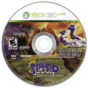 
The Legend of Spyro: Dawn of the Dragon | Xbox 360 | game disc/cartridge 1