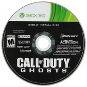 
Call of Duty: Ghosts | Xbox 360 | game disc/cartridge 1 | Region: North America | Source: LaunchBox
