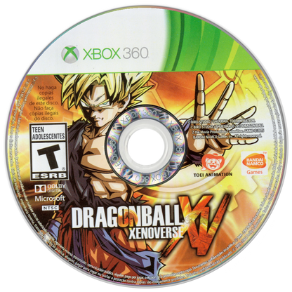 
Dragon Ball: Xenoverse | Xbox 360 | game disc/cartridge 1