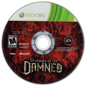 
Shadows of the Damned | Xbox 360 | game disc/cartridge 1 | Region: North America | Source: LaunchBox