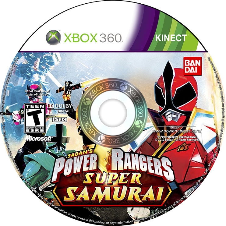 
Power Rangers: Super Samurai | Xbox 360 | game disc/cartridge 1 | Region: North America | Source: LaunchBox