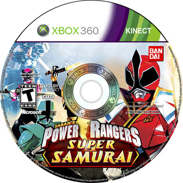 
Power Rangers: Super Samurai | Xbox 360 | game disc/cartridge 1 | Region: North America | Source: LaunchBox