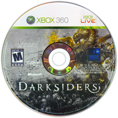 
Darksiders | Xbox 360 | game disc/cartridge 1 | Region: North America | Source: LaunchBox